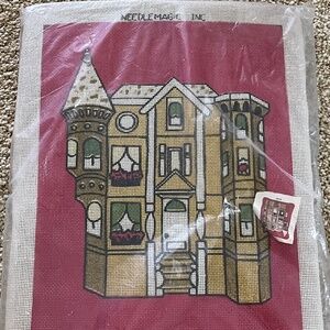 Vintage 1972 Jebba Designed Needlepoint by Needle Magic Inc